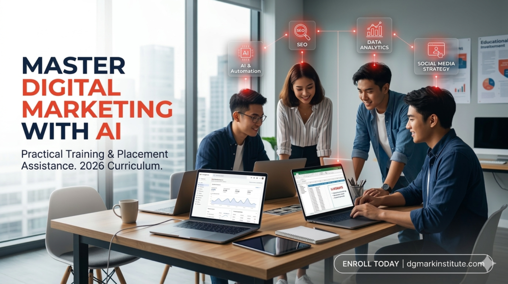 DGmark Institute – Where Digital Marketing Courses Turn Beginners into Experts