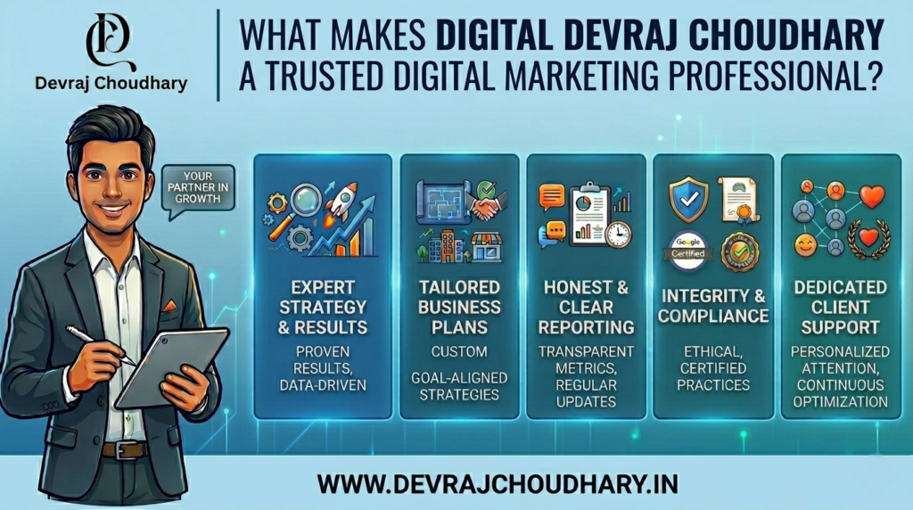 What Makes Digital Devraj Choudhary a Trusted Digital Marketing Professional