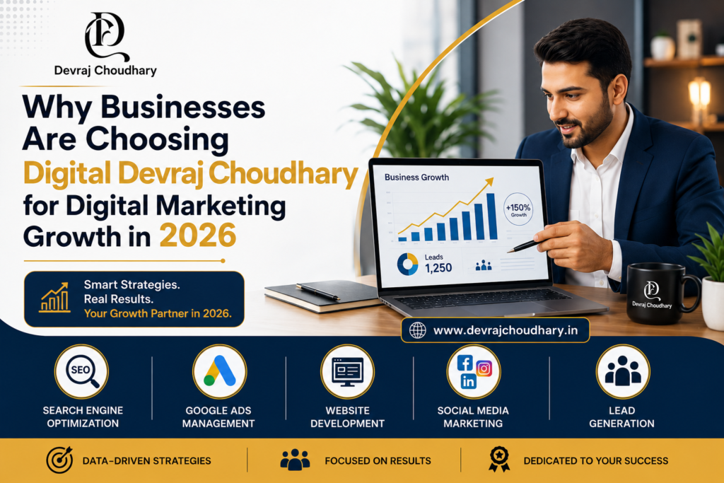 Digital Devraj Choudhary – Certified Digital Marketer in Dahisar Mumbai